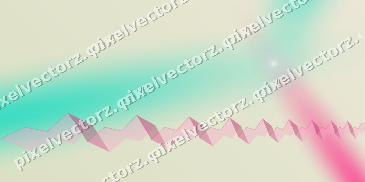 Soft pastel chart background in pink and orange