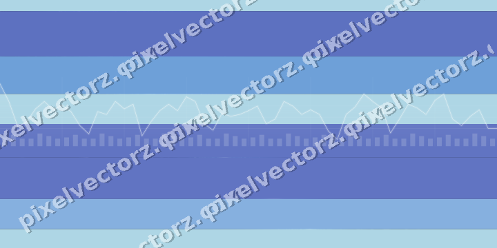 Glowing neon chart background in blue and cyan