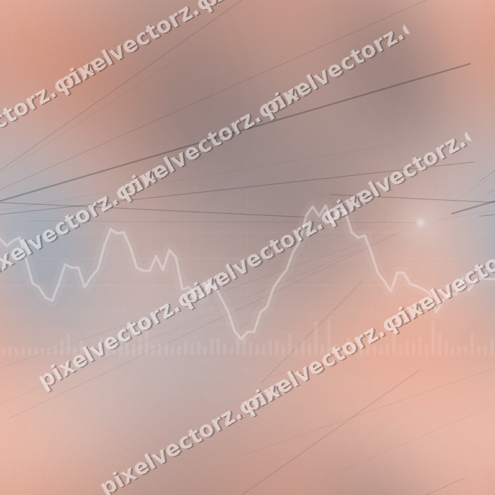 Nahtloser Pastell Diagramm Hintergrund in Orange und Türkis