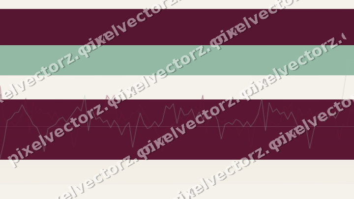 Soft pastel chart background in dark pink and green