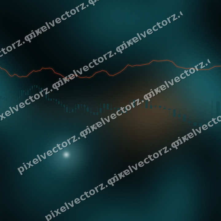Nahtloser Neon Diagramm Hintergrund in Petrol und Orange
