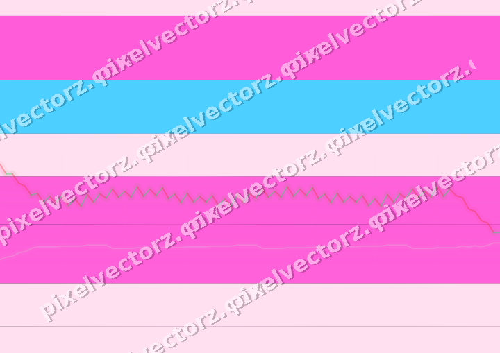 Glowing neon chart background in magenta and purple
