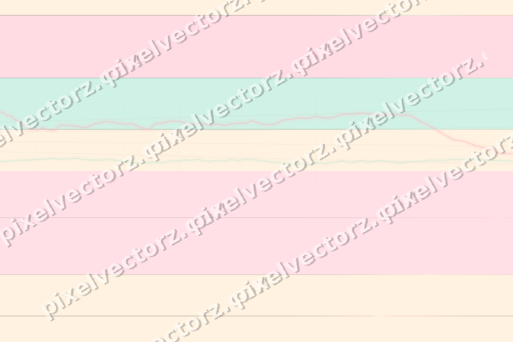Glowing neon chart background in pink and amber