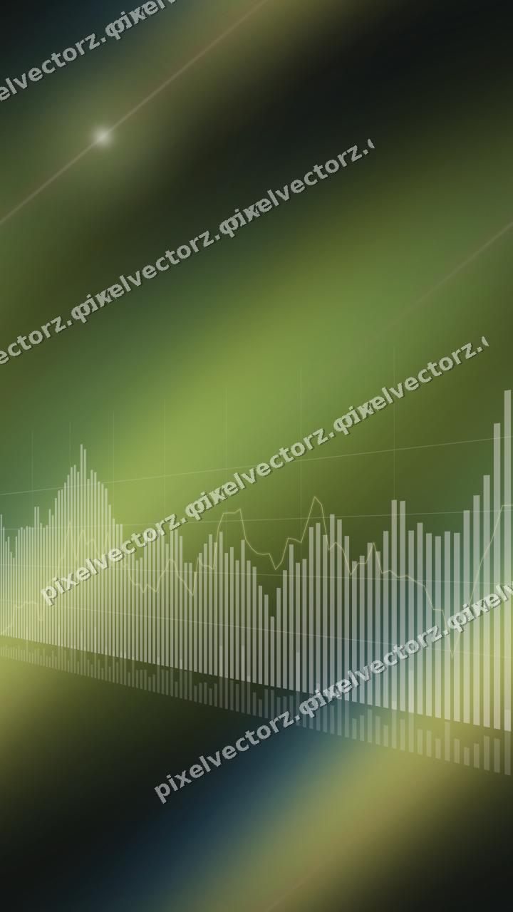 Nahtloser Neon Diagramm Hintergrund in Limette und Bernstein