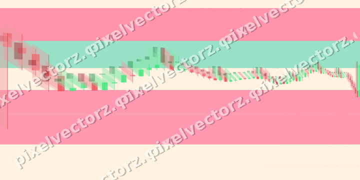 Soft pastel chart background in pale pink and pale amber
