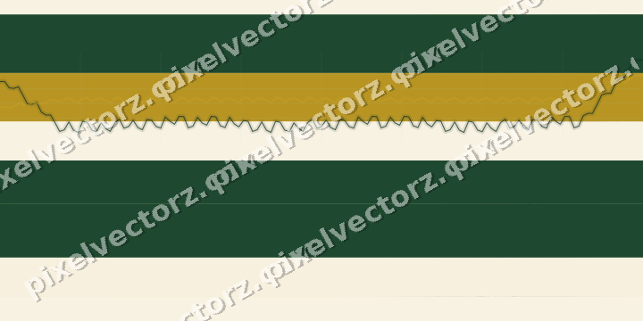 Soft pastel chart background in dark green and amber