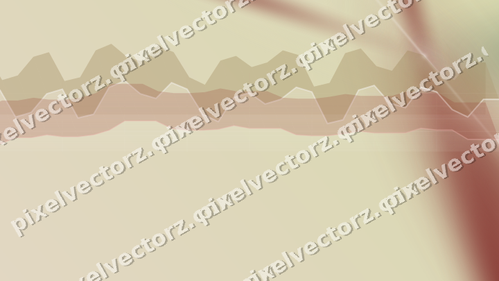 Soft pastel chart background in dark red and dark green