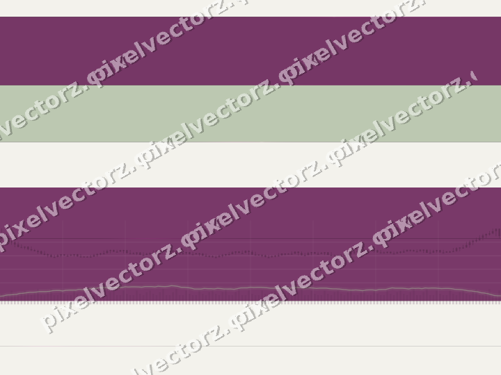 Glowing neon chart background in magenta and lime