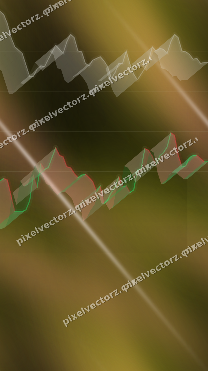 Nahtloser Neon Diagramm Hintergrund in Gelb und Rot