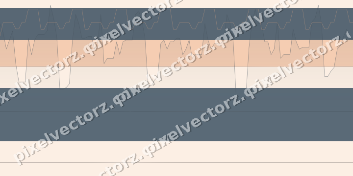 Glowing neon chart background in blue and orange