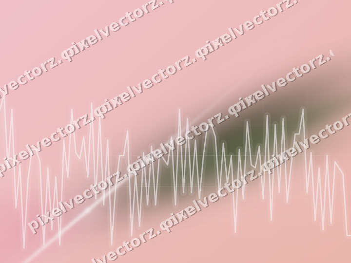 Soft pastel chart background in pink and dark lime