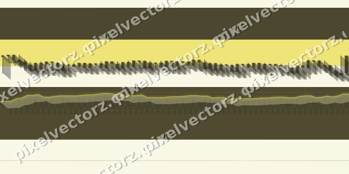 Glowing neon chart background in amber and yellow