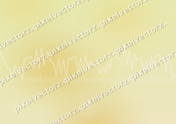 Soft pastel chart background in amber and blue