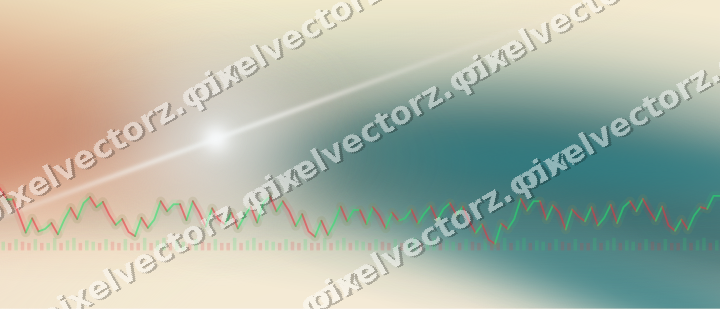 Soft pastel chart background in dark teal and orange