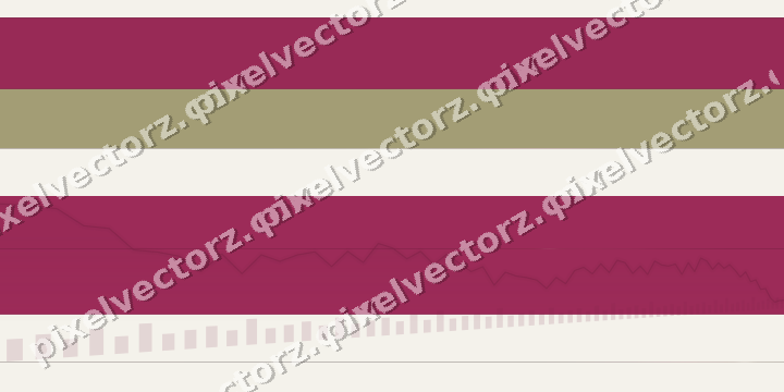 Glowing neon chart background in pink and yellow