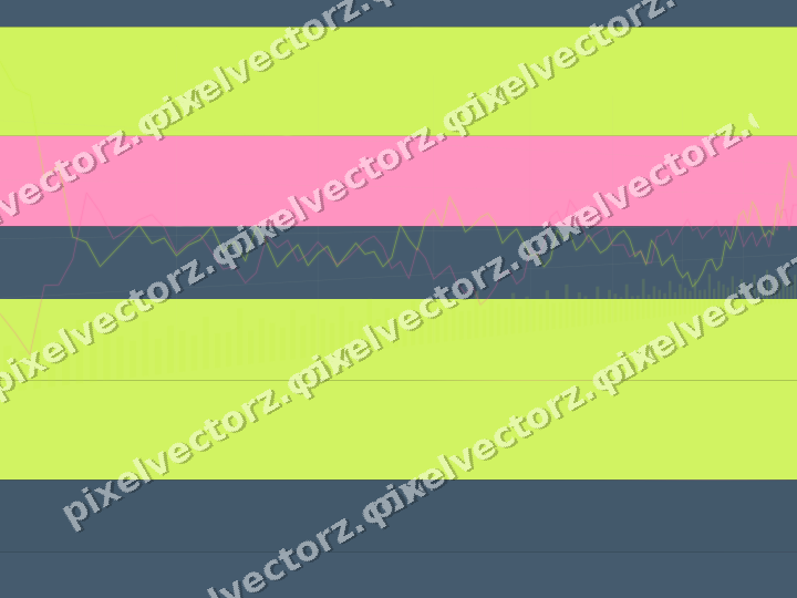 Glowing neon chart background in lime and amber