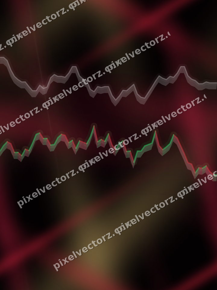 Nahtloser Neon Diagramm Hintergrund in Rosa und Rot
