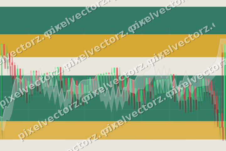 Soft pastel chart background in amber and green