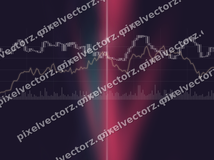 Nahtloser Neon Diagramm Hintergrund in Rosa und Bernstein