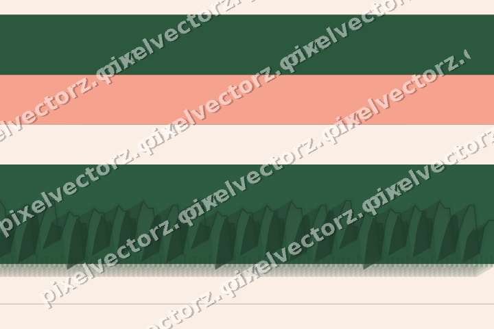 Glowing neon chart background in green and red