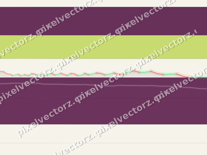 Glowing neon chart background in magenta and lime
