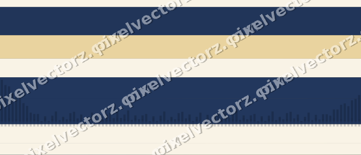 Glowing neon chart background in blue and amber