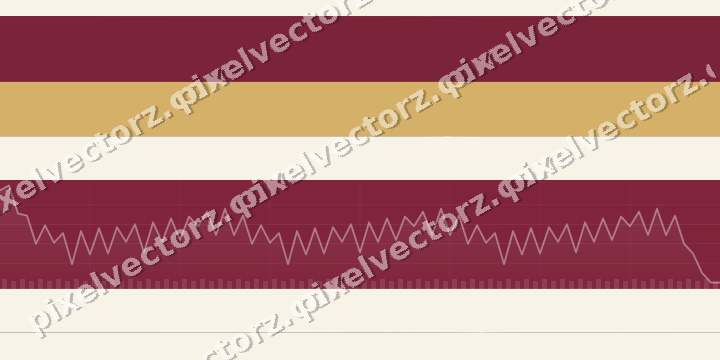 Glowing neon chart background in dark pink and amber