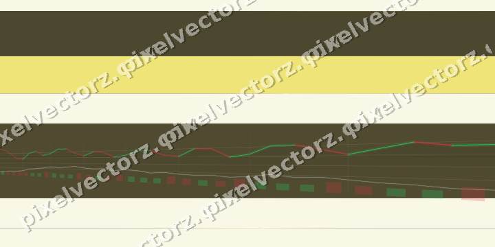 Glowing neon chart background in amber and yellow