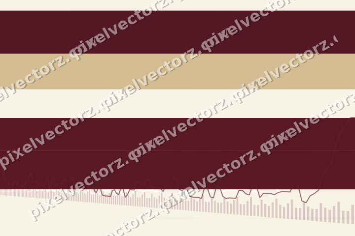 Soft pastel chart background in dark pink and red