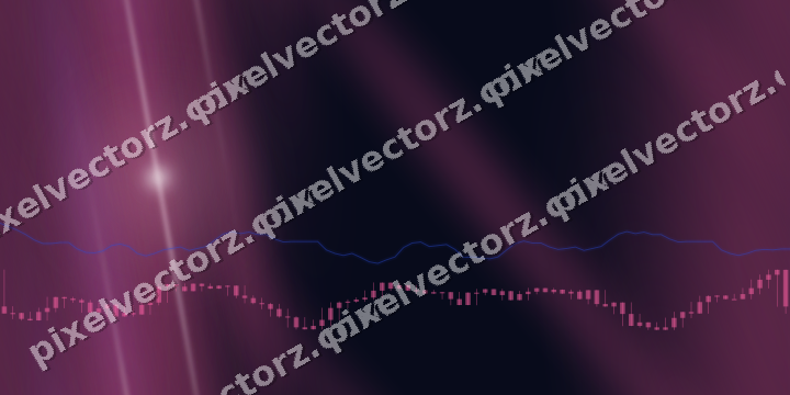 Nahtloser Neon Diagramm Hintergrund in Rosa und Blau