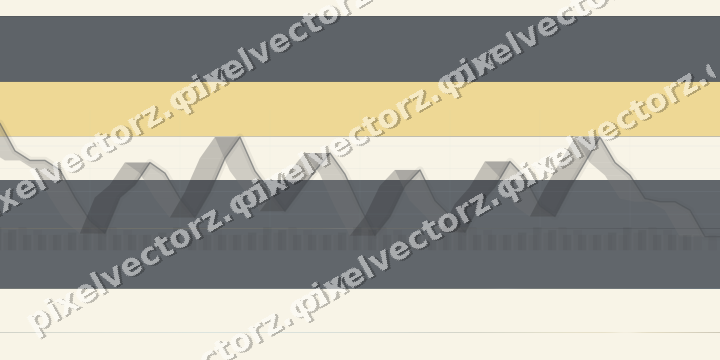 Glowing neon chart background in blue and amber
