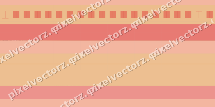 Glowing neon chart background in red and orange