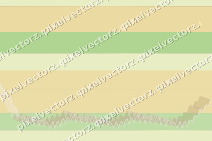 Glowing neon chart background in lime and yellow