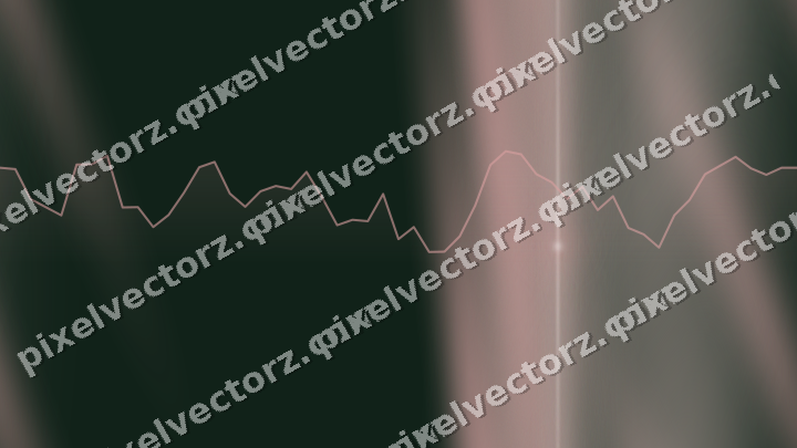 Nahtloser Neon Diagramm Hintergrund in Rot und Dunkelgrün