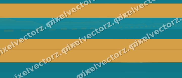 Glowing neon chart background in amber and teal