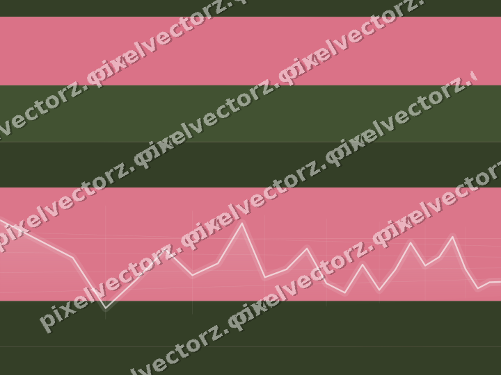 Soft pastel chart background in pink and dark lime