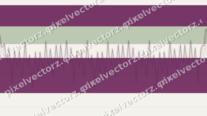 Glowing neon chart background in dark magenta and lime