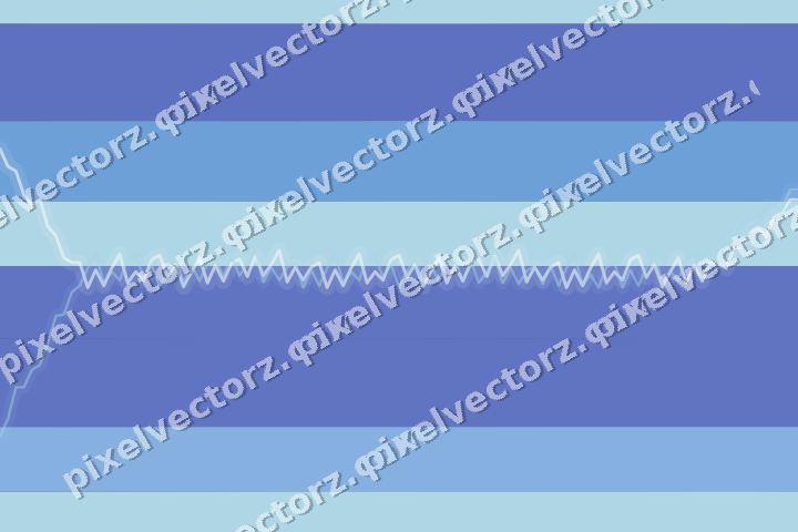 Glowing neon chart background in blue and cyan