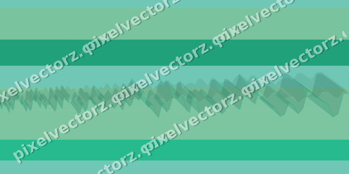 Soft pastel chart background in green and teal