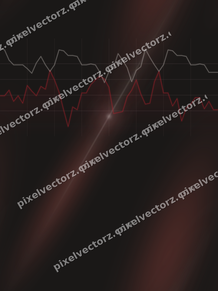 Nahtloser Neon Diagramm Hintergrund in Rot und Blassbernstein