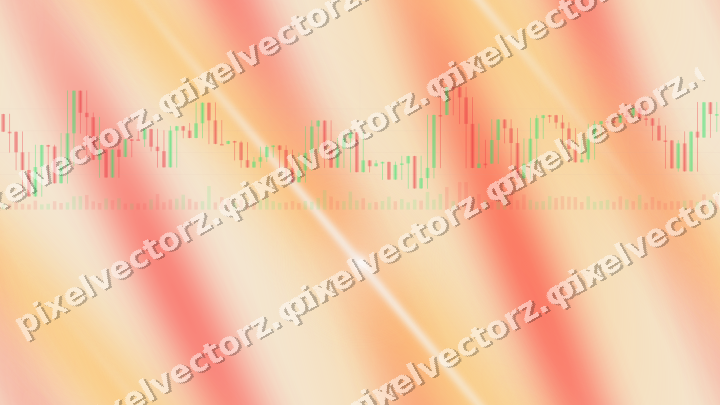 Nahtloser Pastell Diagramm Hintergrund in Rot und Orange