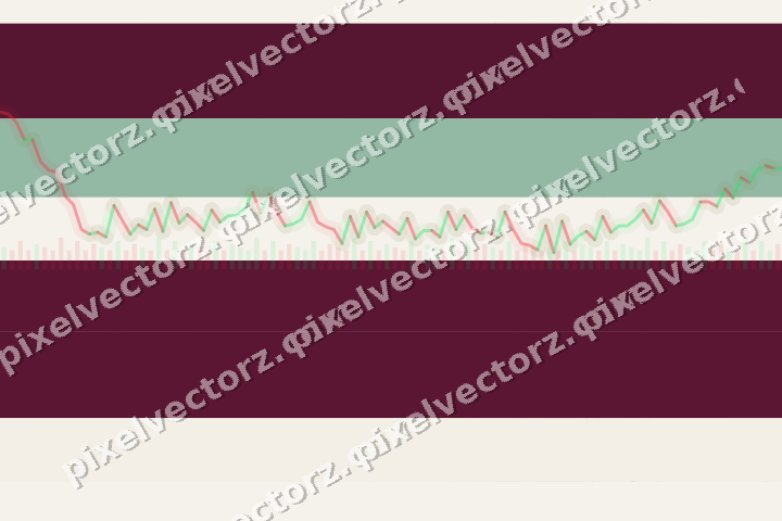 Soft pastel chart background in dark pink and green