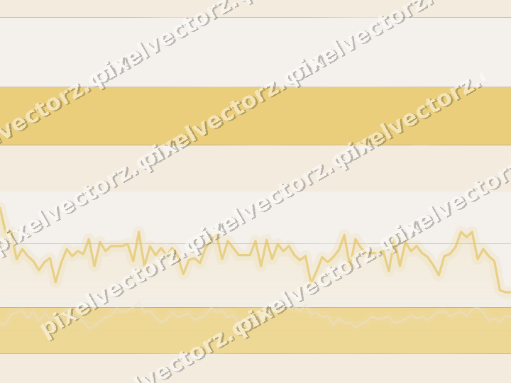 Glowing neon chart background in amber and orange