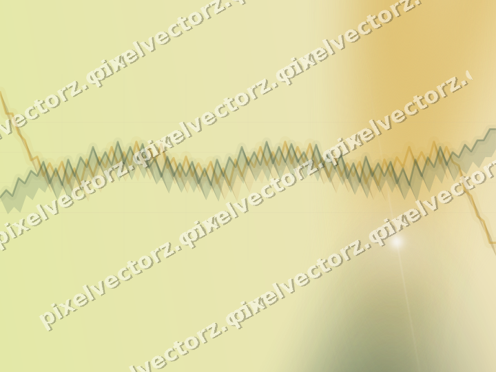 Soft pastel chart background in amber and dark green
