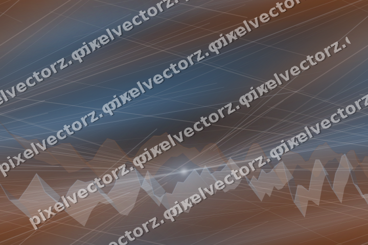 Nahtloser Neon Diagramm Hintergrund in Blau und Orange