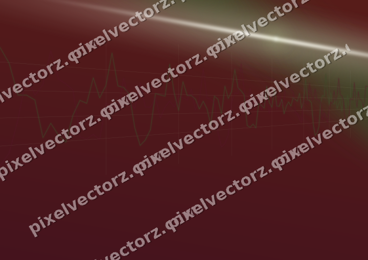 Glowing neon chart background in dark lime and dark pink