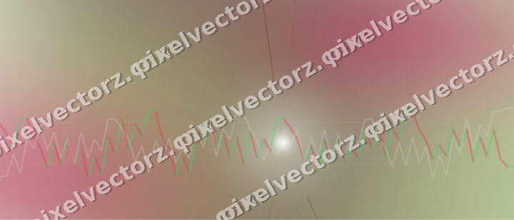 Soft pastel chart background in lime and pink
