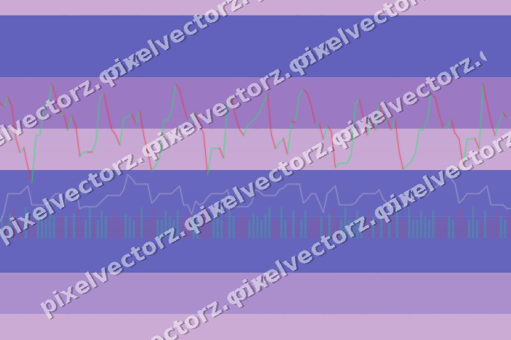 Soft pastel chart background in purple and blue