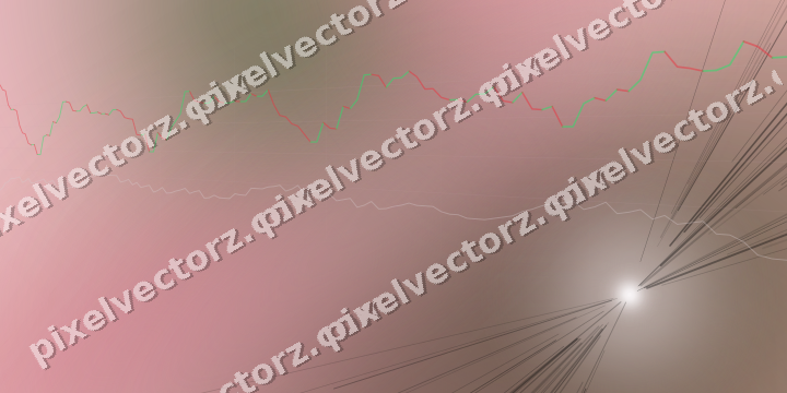 Soft pastel chart background in pink and dark lime
