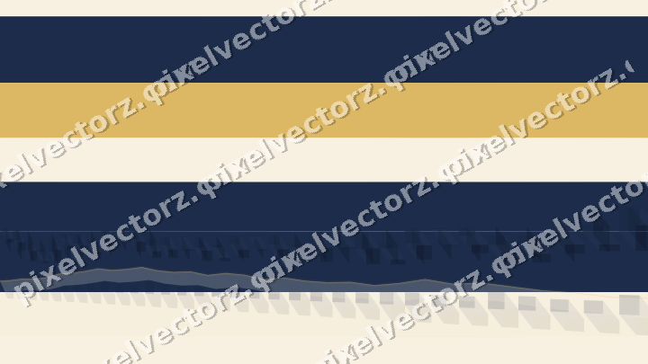 Soft pastel chart background in dark blue and amber
